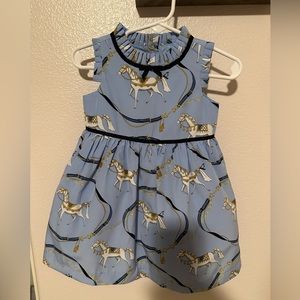Janie & Jack horse print dress